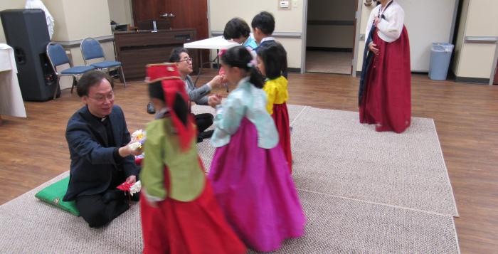 토요 대건 한국학교 설날 행사